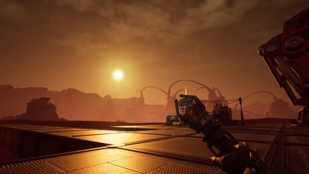 Sunset in Satisfactory